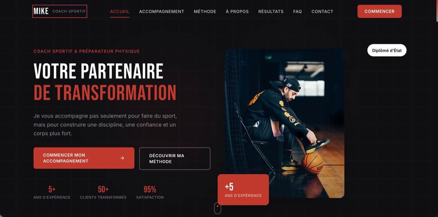 Mike Coach Sportif